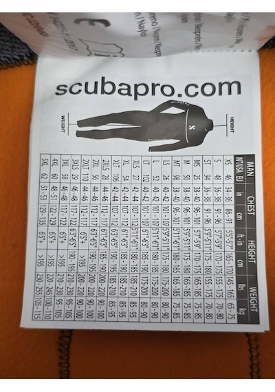 Scubapro Definition Hood Fzip 7 Mm Dalış Elbisesi 2xl Beden Siyah