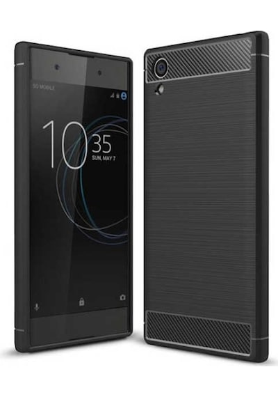 Sony Xperia Xa1 Plus Kılıf Zore Room Silikon Kapak Gri