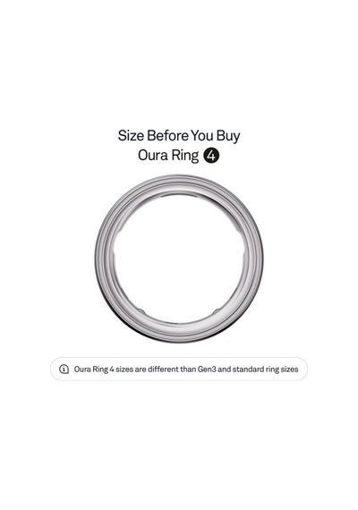 Oura Gümüş Ring 4 Akıllı Sağlık Ve Aktivite Yüzüğü Beden 5 Akıllı Yüzükler
