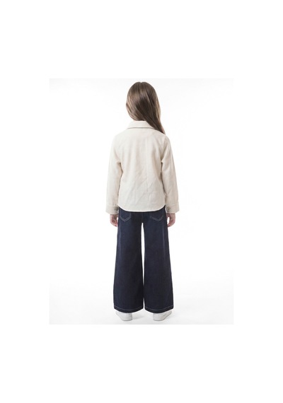 Xo Kids Kız Çocuk Folarlı 3lu Alt Üst Takım 7-14 Yaş 3953-4953 Ekru