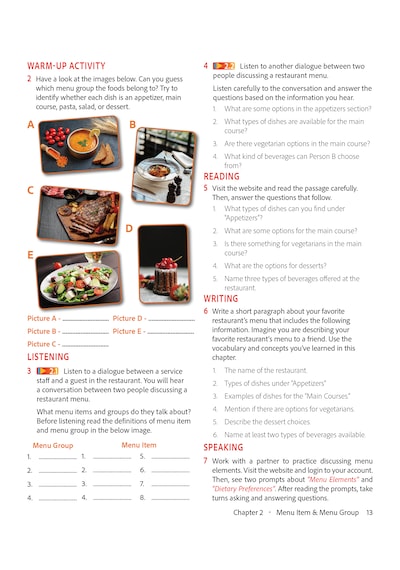 English For Gastronomy Students And Professional Chefs - Iıı