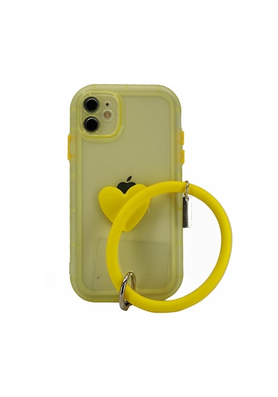 Apple Uyumlu iPhone 11 Nettech Halka Bilekli Seffaf Seri Arka 556740523