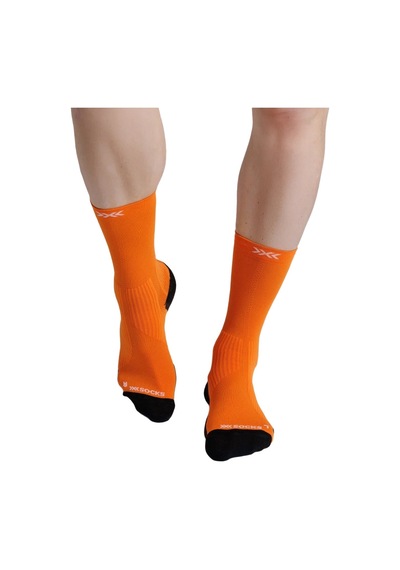 X-bıonıc X-bionic X-socks Run Perform Crew Unisex Koşu Çorabı 16431 Turuncu