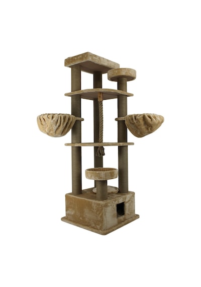 Lotus Furniture Pet Series Lizbon Tırmalamalı Kedi Evi