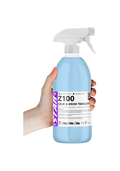 Paslanmaz Çelik Ve Krom Yüzeyler İçin Parlatıcı Ve Temizleyici 1000 Ml