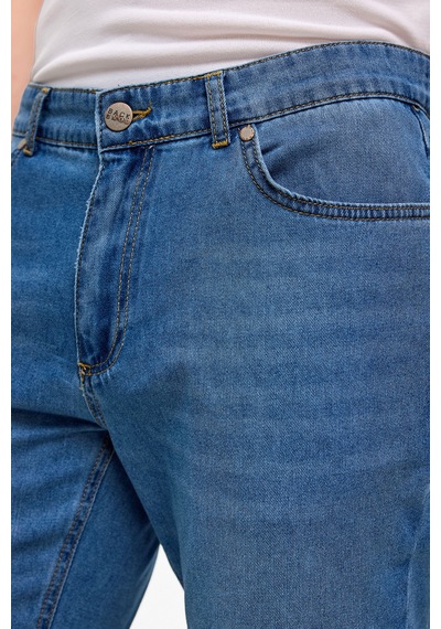 Backandbond Mavi Slim Fit Denim Pantolon Çok Renkli