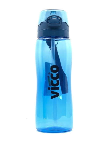 Vicco Su Matarası Kilit Kapak Trian Darbeye Isıya Dayanıklı Lacivert