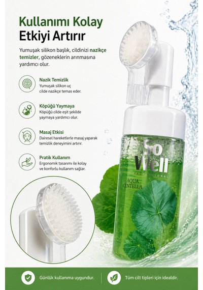 So Well Aqua Centella Sivilce Karşıtı Yüz Yıkama Köpüğü 150 Ml 88846959
