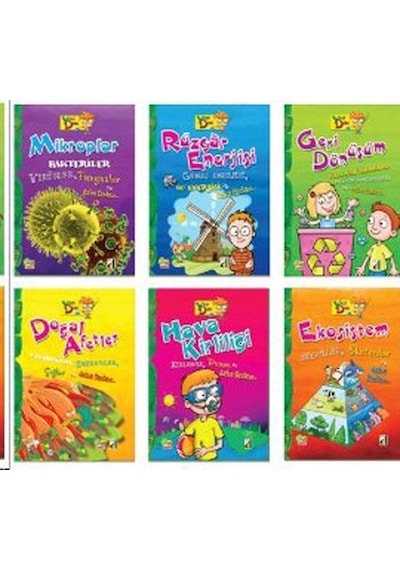 Yeşil Dahi Serisi (6 Kitap Takım)- Damla Yayınevi