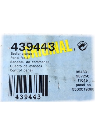 Bosch Uyumlu Siemens  Profilo Çamaşir Makinesi Wfo 2062Tr Panel - 484558750