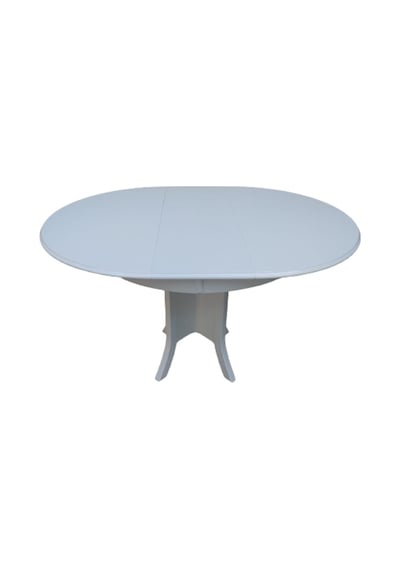 Bengimobilya Masa Baba Kutu Ayak Parlak Beyaz Model Boya 90 Cm Tabla Açılır It