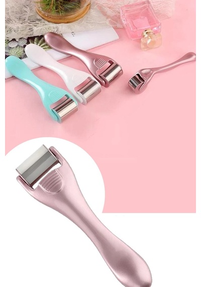 Pembe Dermapen Ve Dermaroller Sonrası Cilt Soğutucu Sıklaştırıcı Masaj Aleti Pembe Dermapen Ve Dermaroller Sonrası Cilt Soğutucu Sıklaştırıcı Masaj Aleti