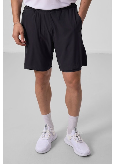 Tommy Life Antrasit Polyester İnce Yumuşak Standart Fit Erkek Taytlı Şort - 81287 Antrasit