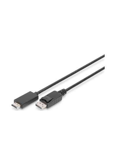 Digitus Displayport Adaptör Kablosu, Dp - Hdmı Tip A 2m Ak-340303-020-s 2m