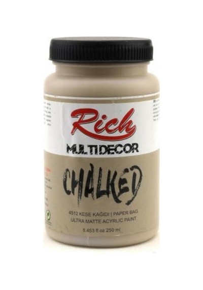 Multi Decor Chalked Akrilik 250ml N:4512 Kese Kağıdı Nocolor