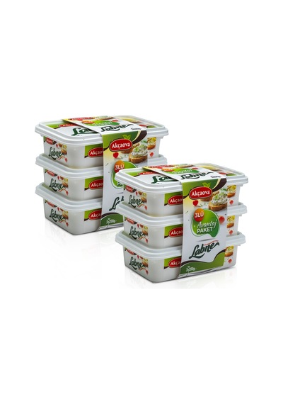 Akçaova Labne Peyniri 200 Gr 3 Lü X 2 Adet
