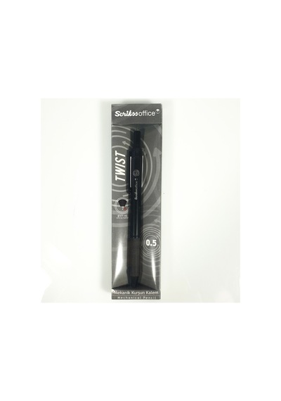 Scrikss Twist 0.5 Mm Siyah Versatil Kalem