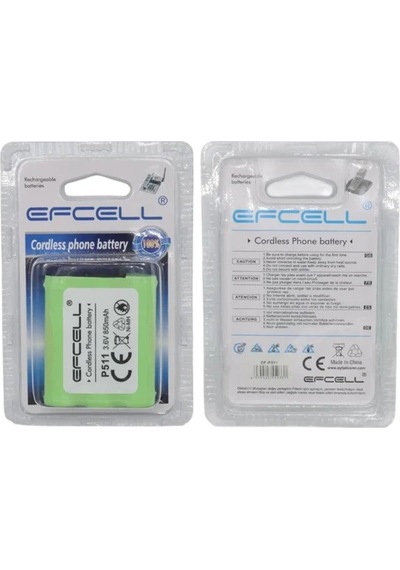 Efcell P511 3.6v 850 Mah Ni-mh Telsiz Telefon Bataryası
