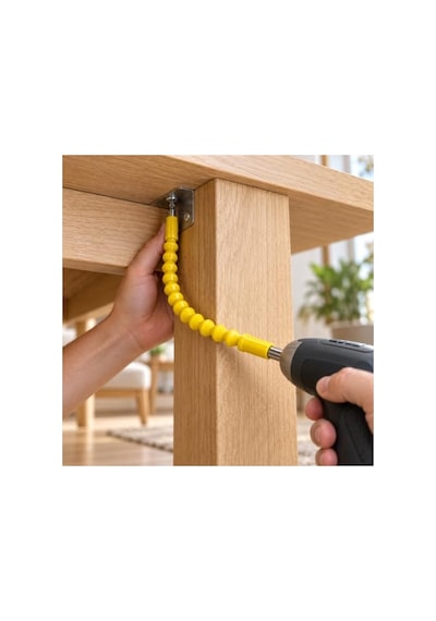 Esnek Akrobat Bits Uç Uzatma Aparatı, 30 Cm, 1/4 İnç Hex Uyumlu 0.1 M