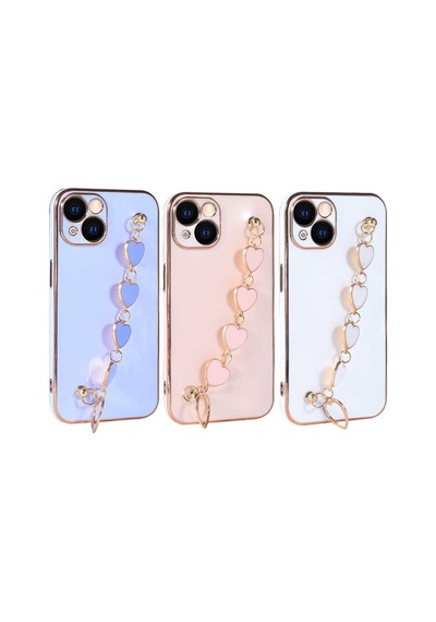 Apple Uyumlu iPhone 13 Kılıf Zore Kalbim Kapak