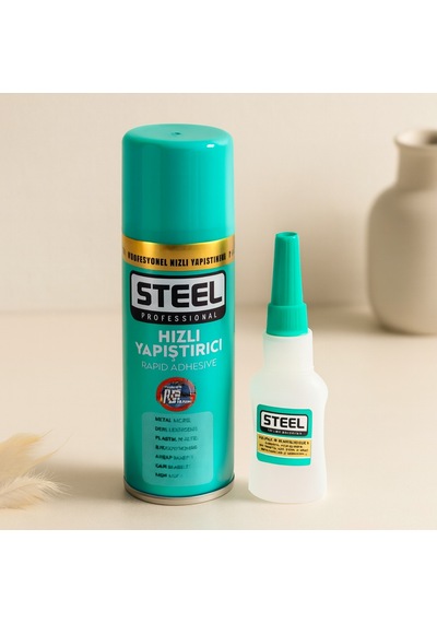 Hızlı Yapıştırıcı 100 Ml + 20 G - Mdf Ahşap Metal Plastik Deri