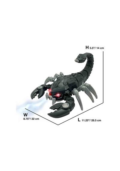 80561 Sun-grd-robot Scorpıon Warrıor Ses-ışık Std
