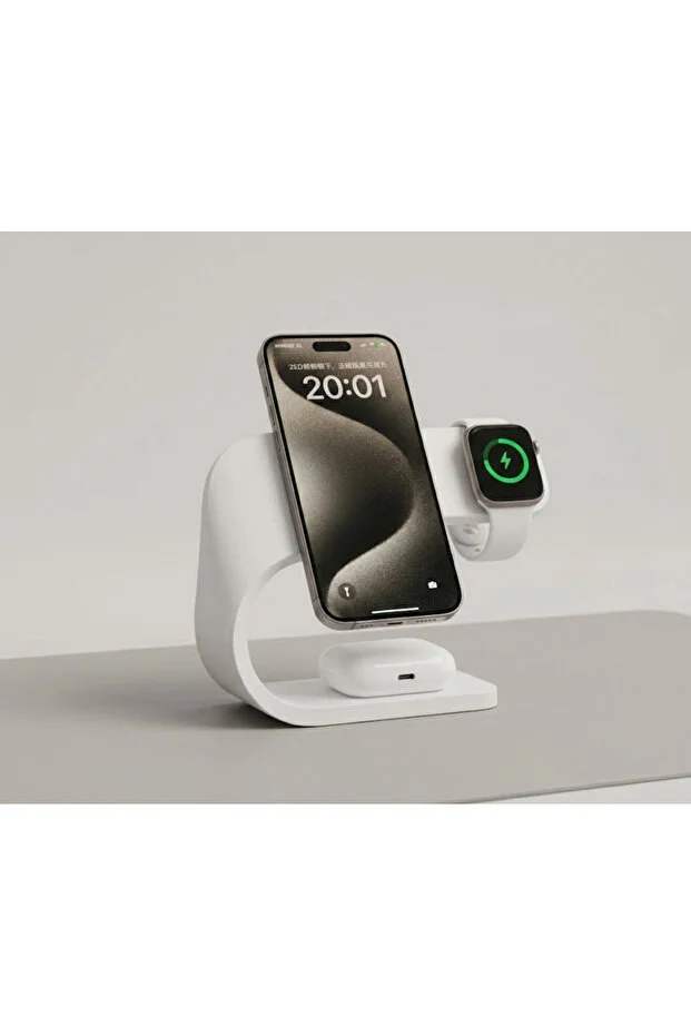 Air Dock Apple Uyumlu iPhone, Airpods, Watch