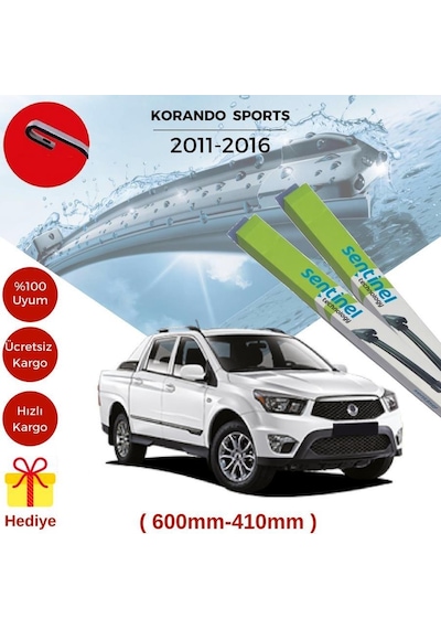 Ssangyong Korando Sports Silecek Takımı 2011-2016 60-41