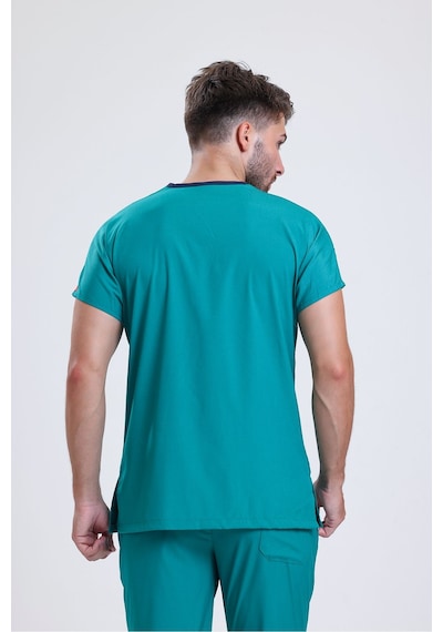 Likralı Üniforma Unisex Cerrahi Yeşil