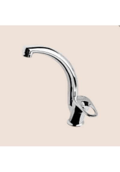 Acaser Roka Mix Tek Çıkışlı Lavabo Bataryası Kuğulu Krom