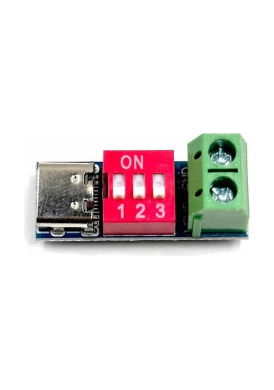 Pd/qc Decoy Modül Pak02, Usb Type-c, 9v 12v 15v 20v Voltaj Tetikleyici