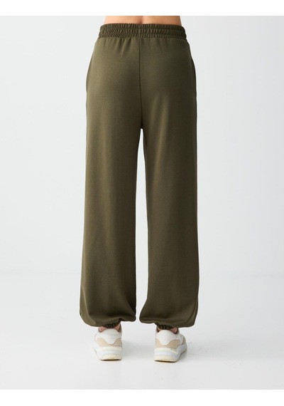 Jimmy Key Haki Normal Bel Lastikli Paça Uzun Modal Jogger Pantolon 6sw115629312