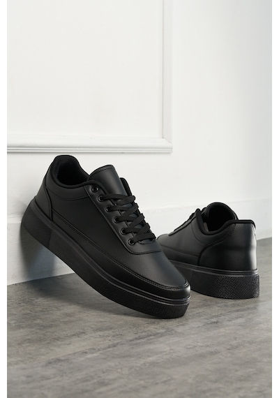 Günlük Erkek Sneaker Ayakkabı -182 Siyah