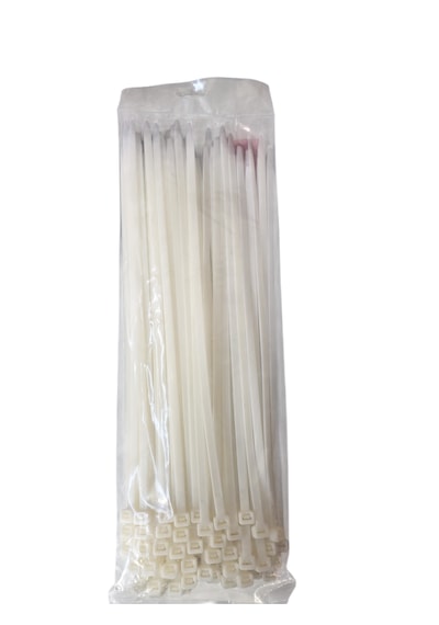 Tork 370x7,5 Mm Plastik Kablo Bağı Beyaz 100 Adet