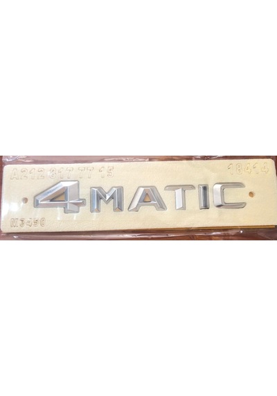 Mercedes Tip Yazısı 4 Matic 2128177715