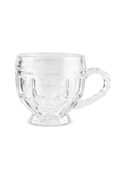 Karaca Sezen 4 Kişilik Cam Çay Fincanı 180 Ml Beyaz