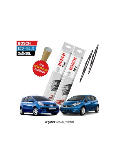 Bosch Eco Nissan Note Silecek Takımı (2006-2014)