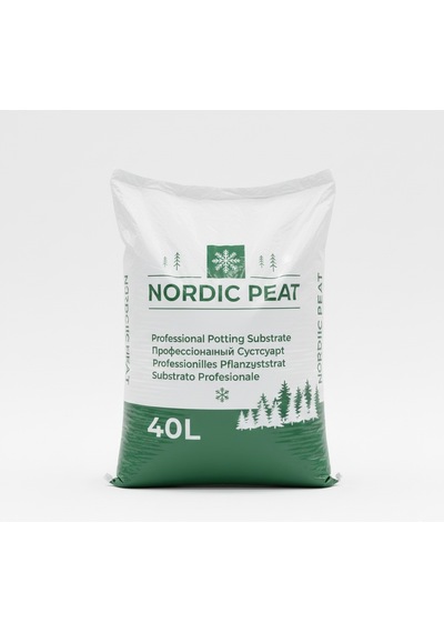 İthal Torf+organik Gübre+perlit Karışımı Nordic Peat 40 Litre İç&dıs Mekan Toprak 1