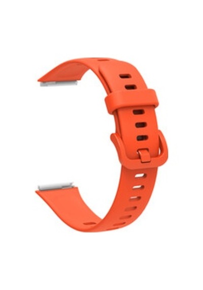 Huawei Band 7 Krd-71 Silikon Kordon - Turuncu