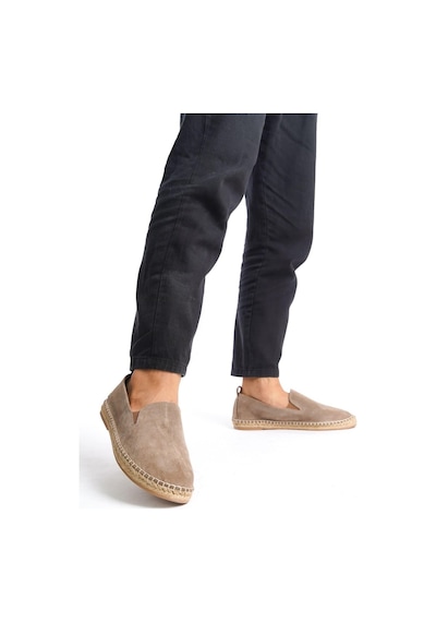 Mubiano Hakiki Deri Summer Erkek Jüt Taban Vizon Süet Espadril & Loafer -mssr1120-vz Vizon Mubiano Hakiki Deri Summer Erkek Jüt Taban Vizon Süet Espadril & Loafer -mssr1120-vz Vizon