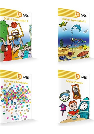 Zekare Smart Görsel Dikkati Güçlendirme Seti 9 12 Yaş