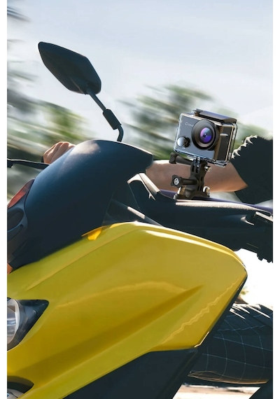 4k Su Geçirmez Wi-fi Aksiyon Kamerası Profesyonel Kurye Motorcu Sporcu Su Aksiyon Kamera 1080p