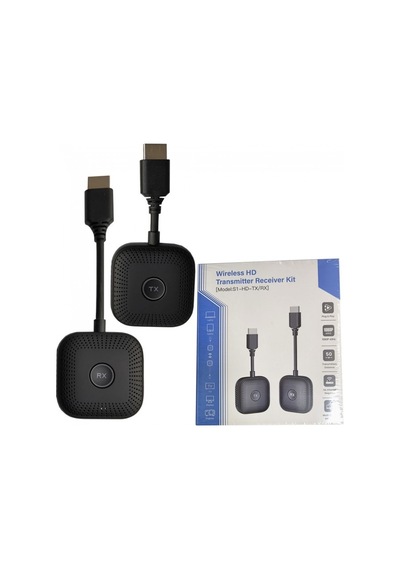 Hdmı Kablosuz Ses Ve Görüntü Aktarıcı Set Hdmi Alıcı Verici Kit