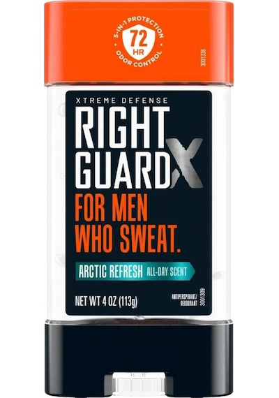 Right Guard Xtreme Defense Arctic Refresh Jel Deodorant Stick 113 G