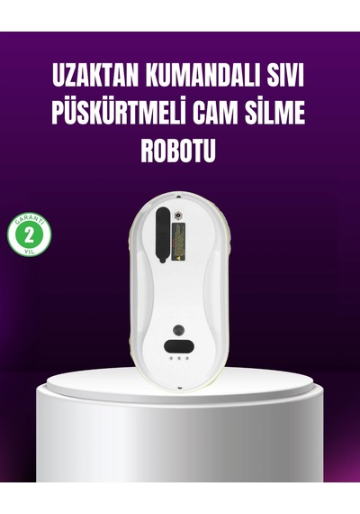 Mey İthalat Aı Akıllı Rotalı Otomatik Cam Temizleme Robotu Renkli