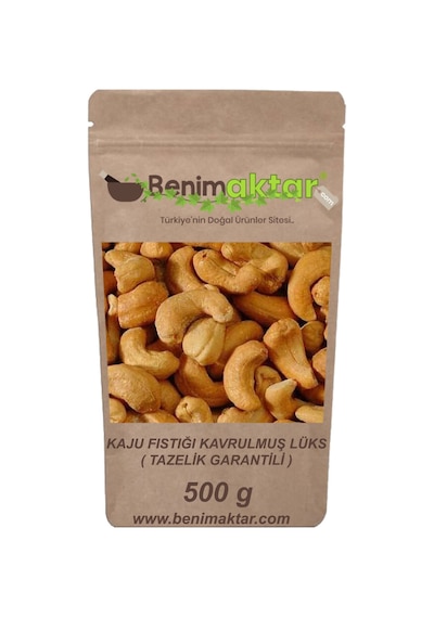 BenimAktar Kavrulmuş Kaju Fıstığı 500 G