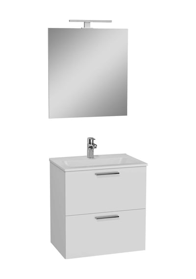 VitrA Mia Banyo Dolabı Seti 60 Cm Parlak Beyaz 75021 Beyaz