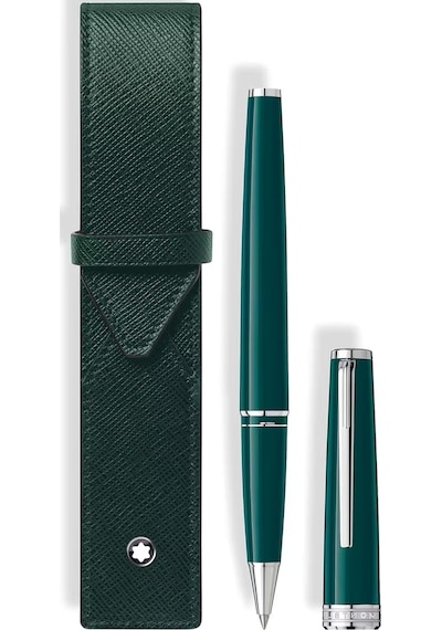Montblanc Pıx Koyu Yeşil Rollerball Kalem Ve Montblanc Envelope 1