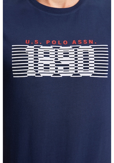 U.S. Polo Assn. U.s. Polo Assn. Erkek T-shirt Pu-9672 Lacivert