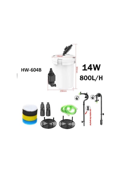Sunsun Hw-604b Akvaryum Dış Filtre